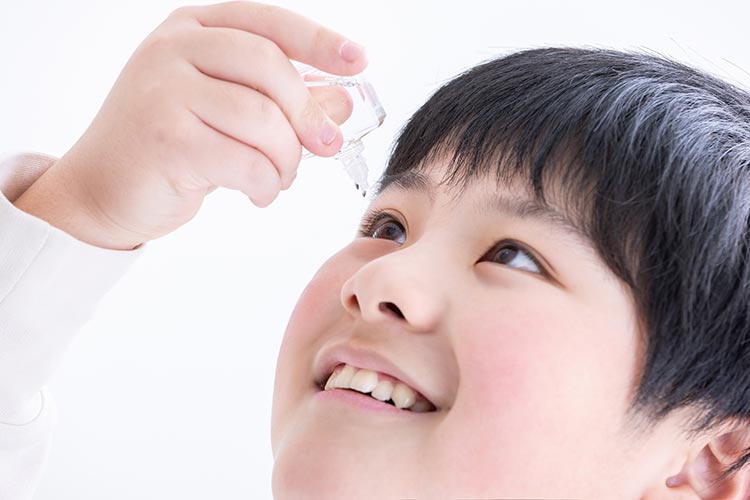近視抑制治療のイメージ写真
